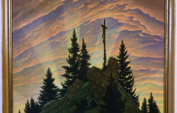 Bild „Kreuz im Gebirge“